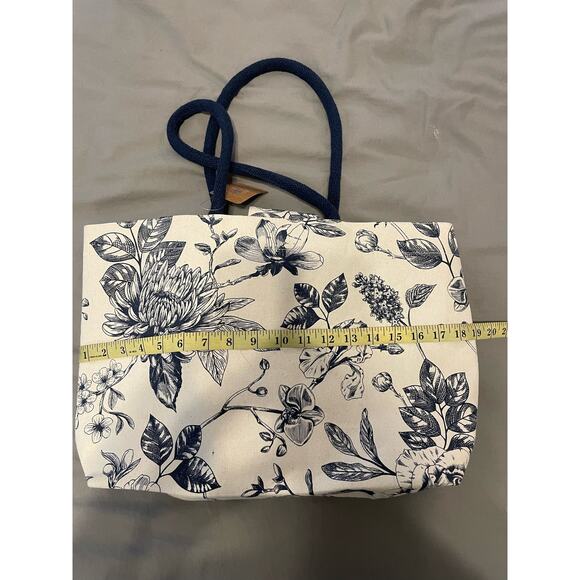 Eccolo - Carry-All tote bag / Floral print / NWT - Picture 2 of 7
